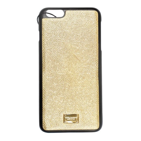 Dolce & Gabbana Gold Embossed  iPhone 7 Plus Case - Picture 1 of 2